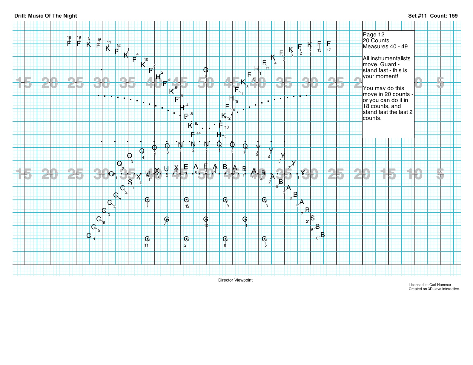 Marching Band Drill Chart Programs